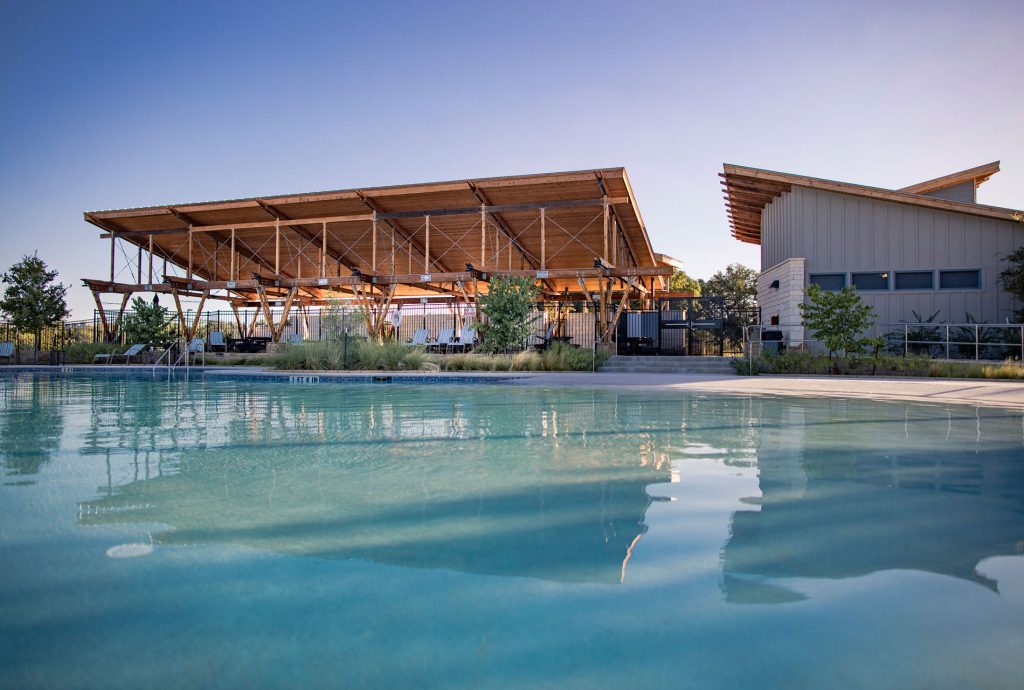 Photo of community pool at Oaks at San Gabriel Georgetown