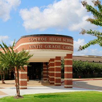 Conroe, Texas schools with modern campus facilities and athletic programs—excellent education for families in new Houston-area homes