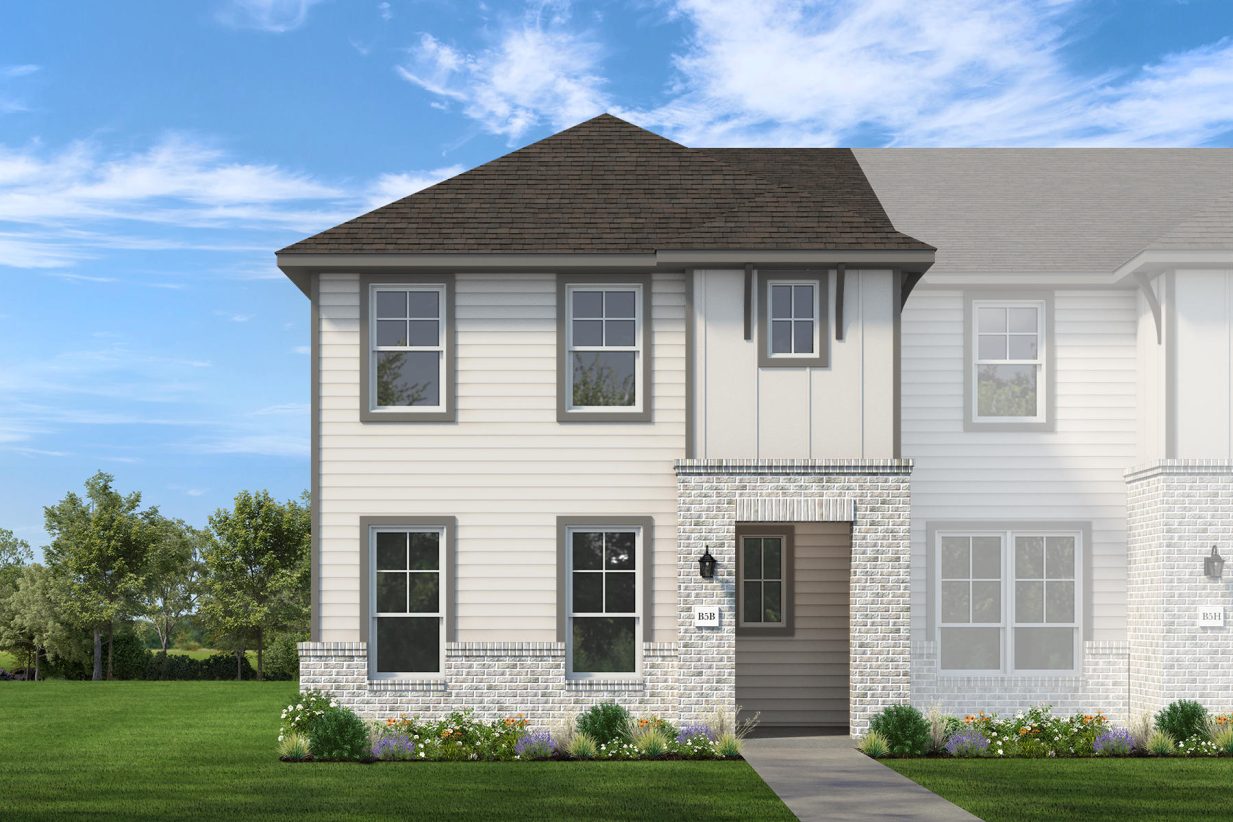5A - Elevation B Bowie - Left End Unit